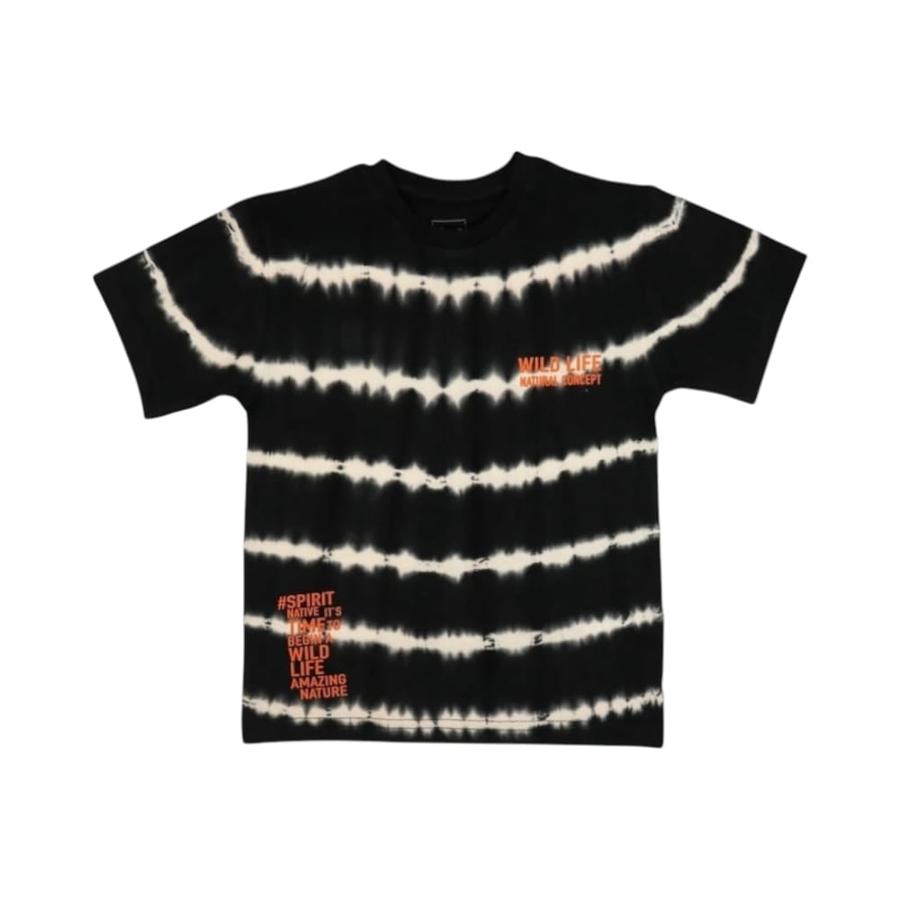 Polera Manga Corta Niño Ficcus Spirit Grafito