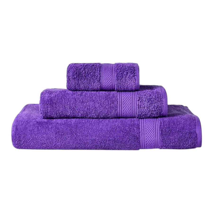 Toalla American Family 450Gr Morado Mano 45X80