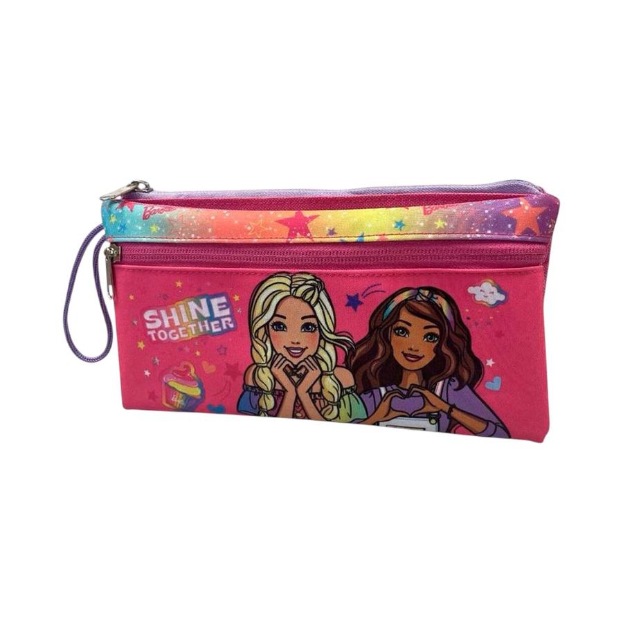 Estuche Doble Cierre 2 Diseños Surtido Barbie