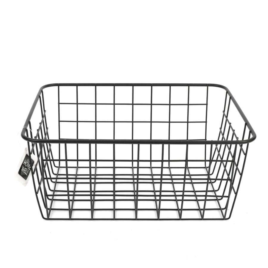 Canasto Metal Homewell 28x21x12cm