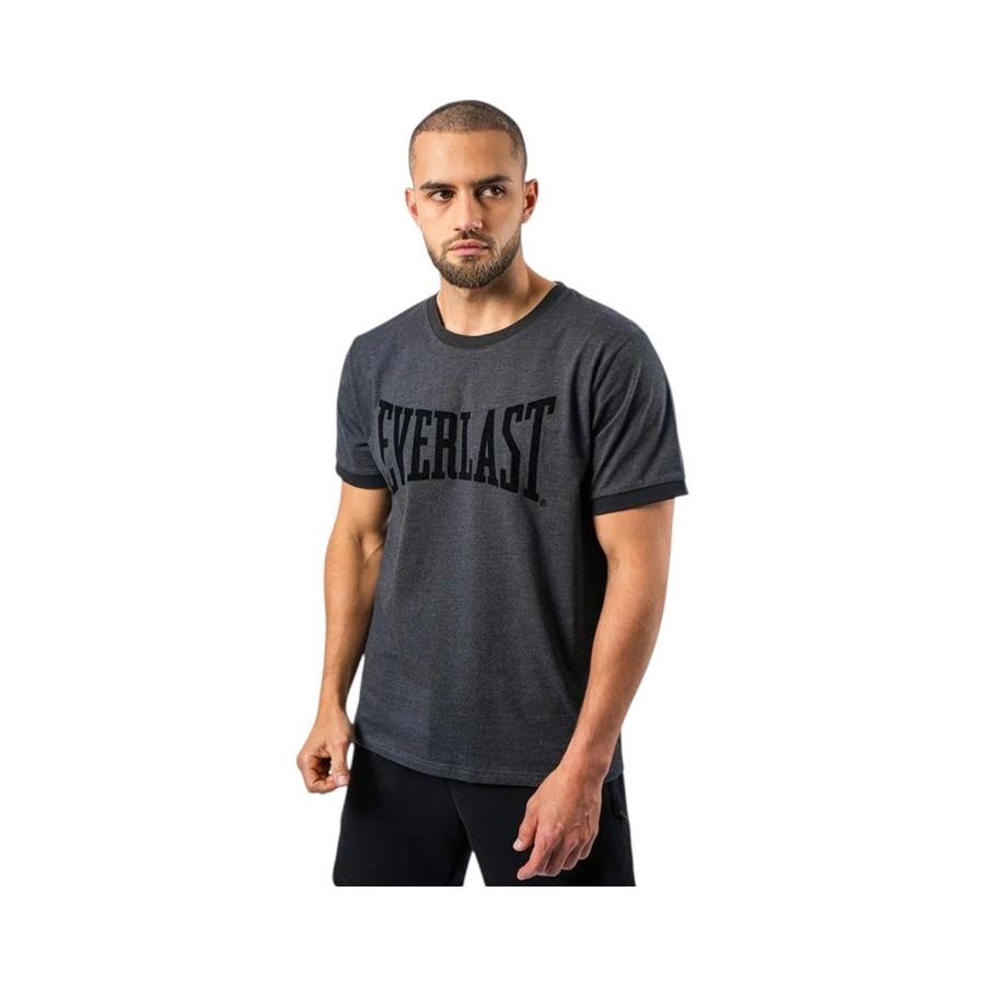 Polera Deportiva Hombre Everlast Style Negro