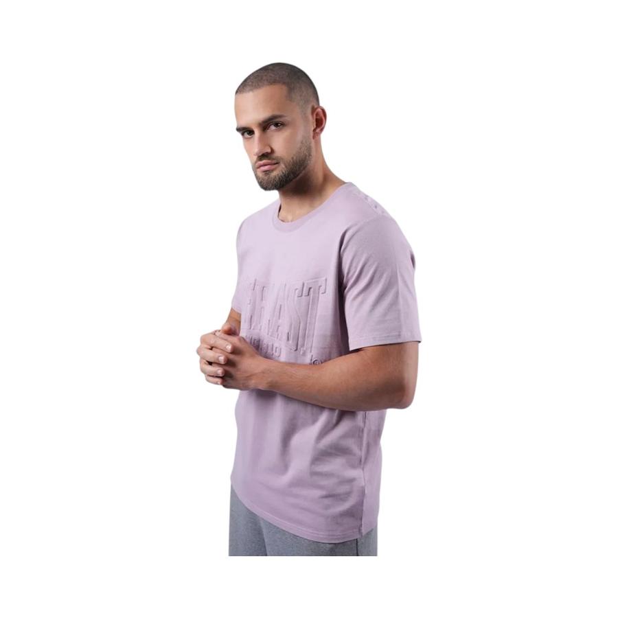 Polera Manga Corta Hombre Everlast Bronx Malva