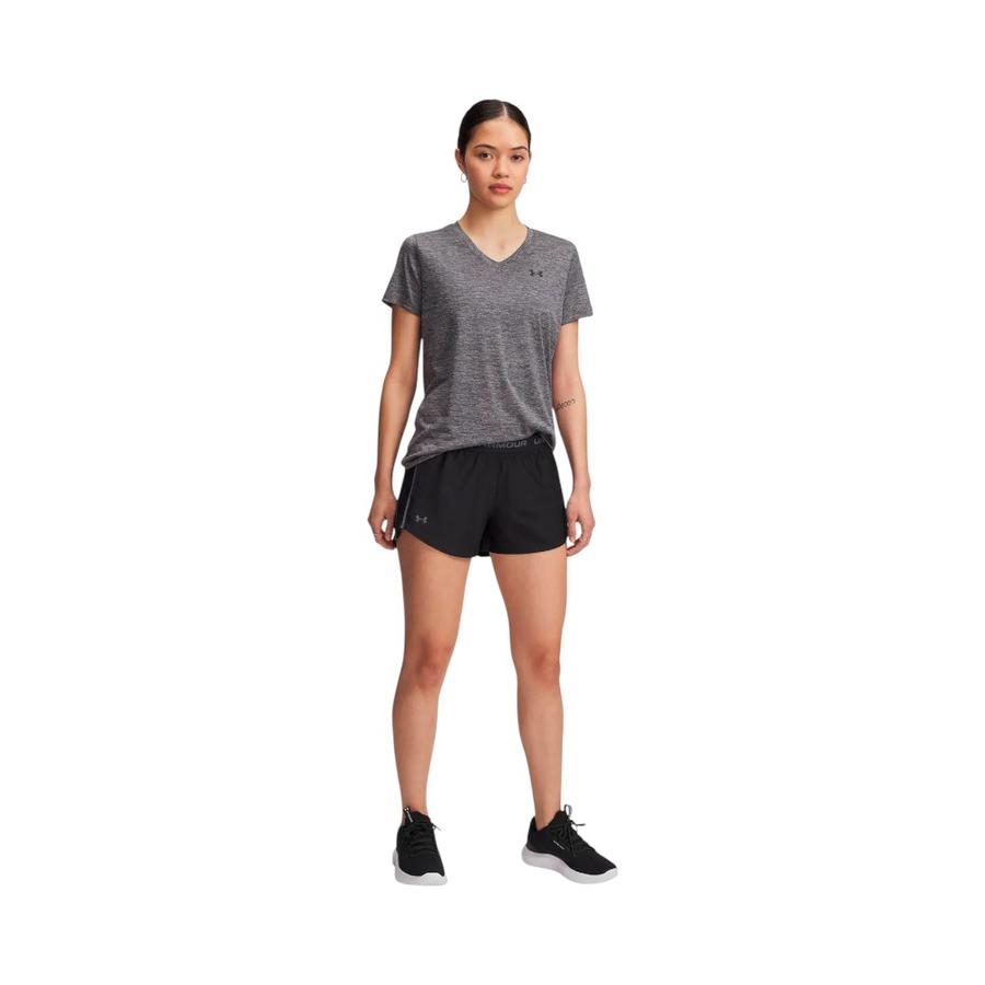 Short Training Mujer UNDER ARMOUR Tech Play Up Negro