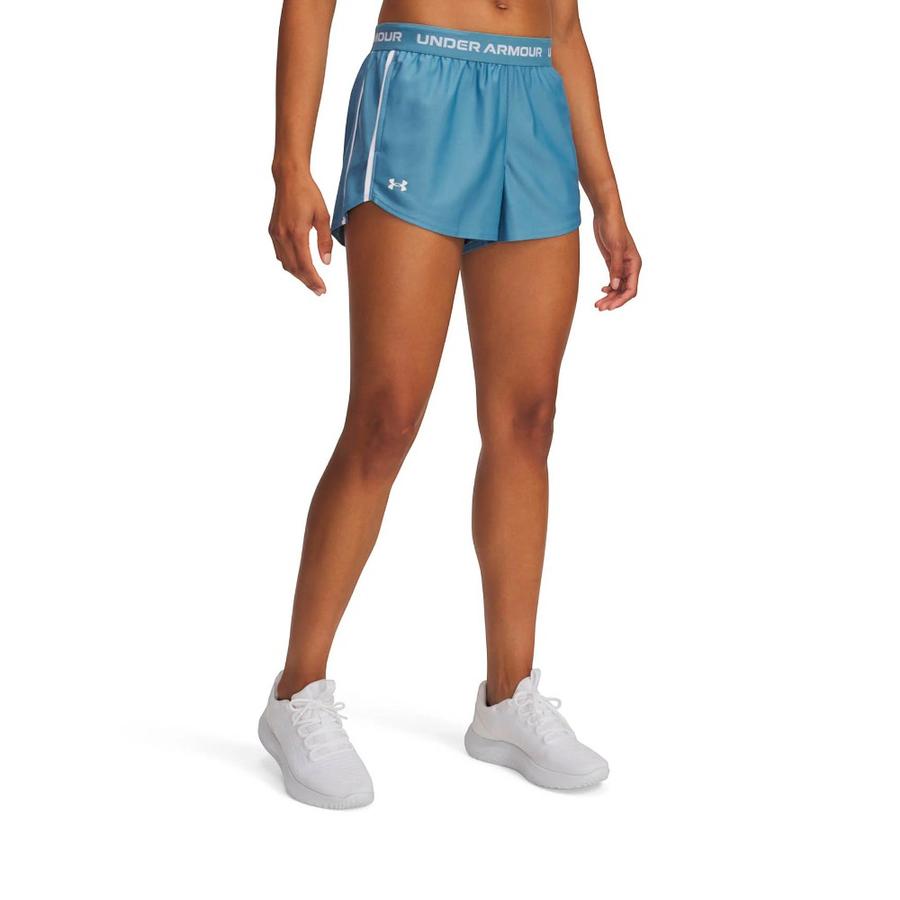 Short Training Mujer UNDER ARMOUR Tech Play Up Azul