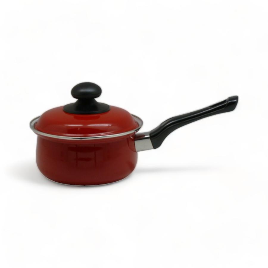 Cacerola con Mango Enlozada 16 cm 8580116 Roja