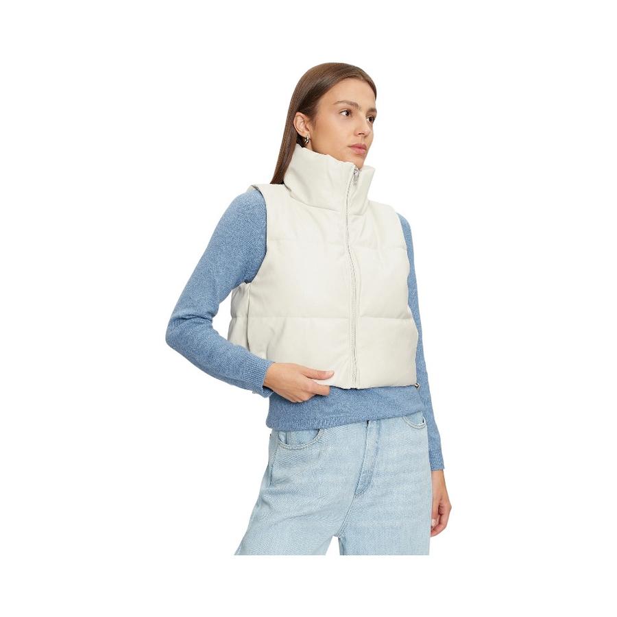 Chaqueta Corta Mujer Only Onlelsie Beige