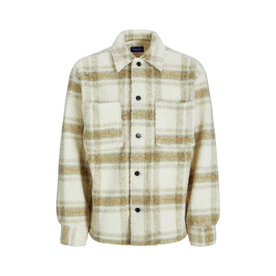 Camisa de Corte Hombre Jack & Jones 12266269 Beige