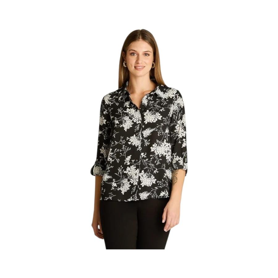 Blusa Camisera Mujer Lorenzo di Pontti 208506 Blanco