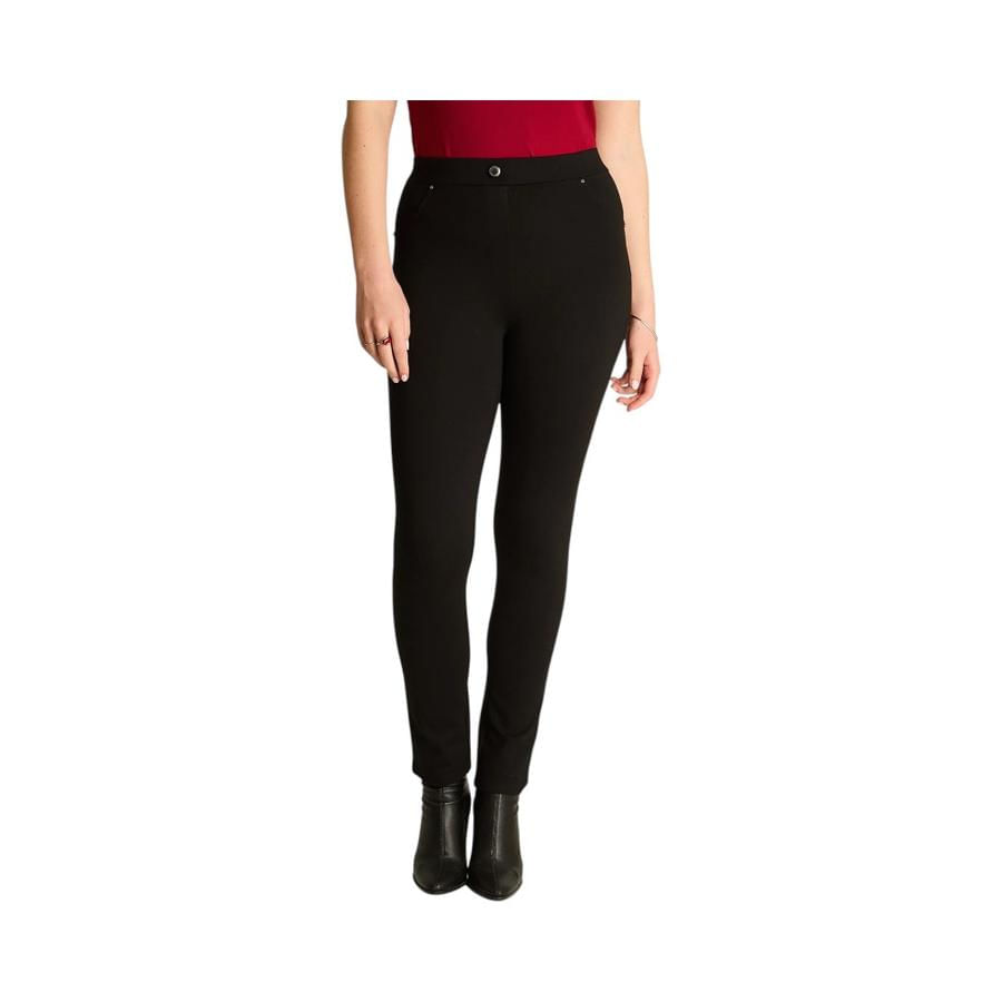 Calza Slim Push Up Mujer Lorenzo di Pontti 718502 Negra