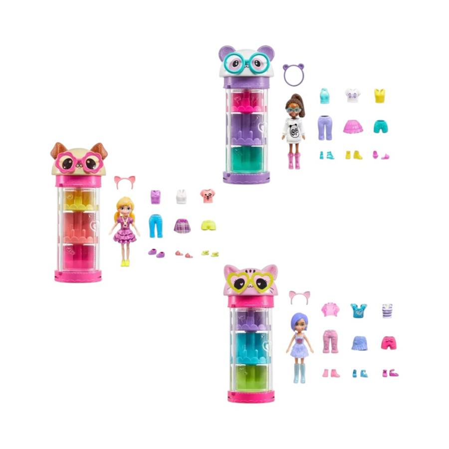 Polly Pocket Tubo Modas Giratorio