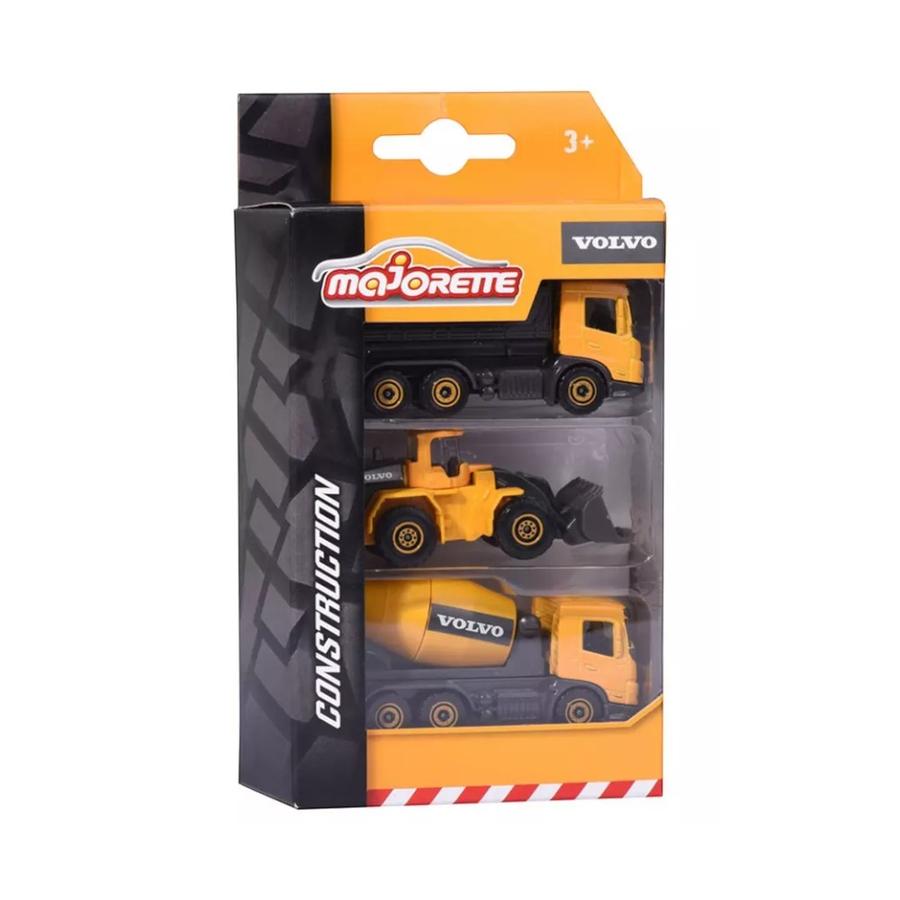 Majorette Volvo Pack 3 Autos