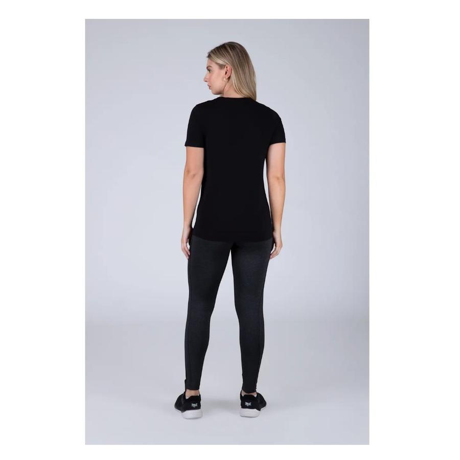 Polera Manga Corta Kingston Negro Everlast