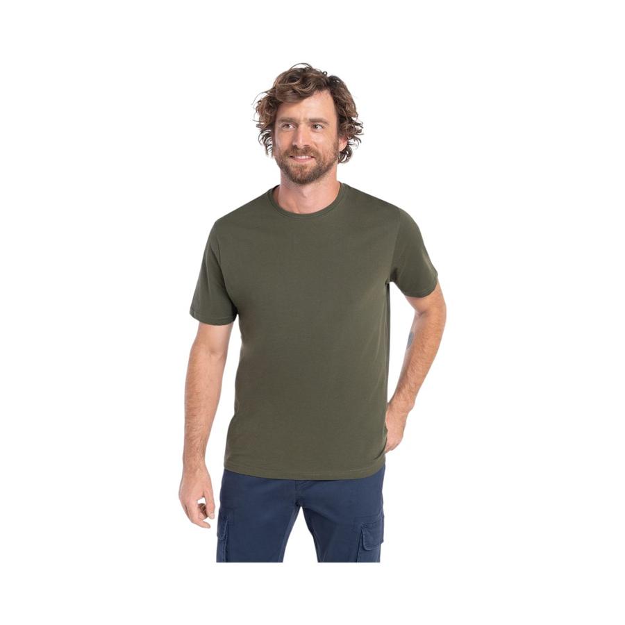 Polera Manga Corta  POTRO Valencia Cuello Redondo Verde