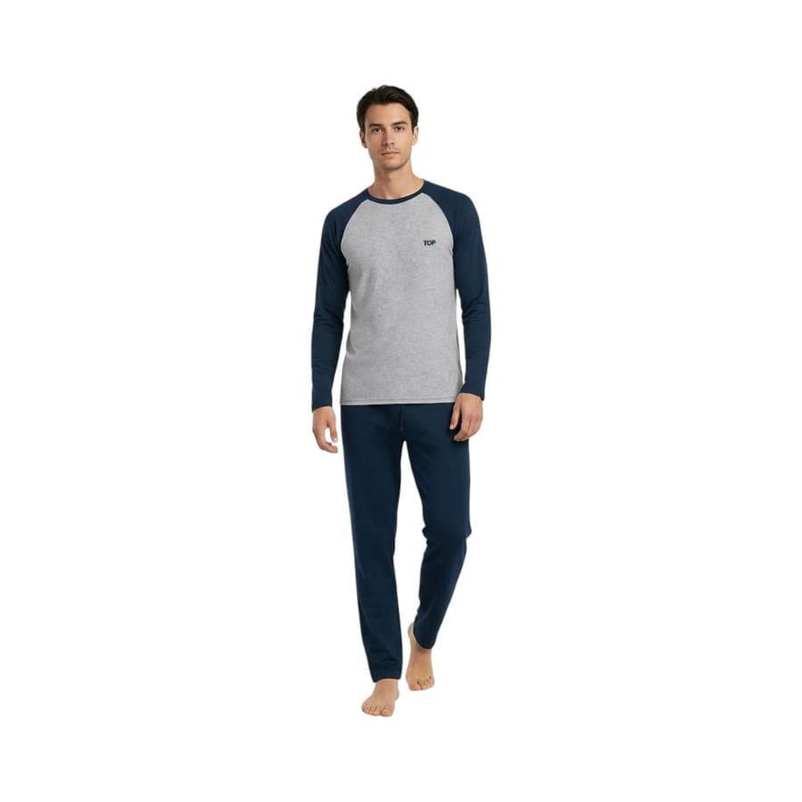 Pijama Hombre TOP Invierno Algodón C1