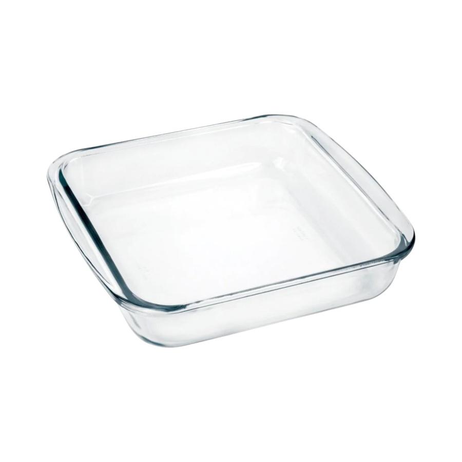 Asadera Cuadrada de Vidrio 1.8LT Transparente