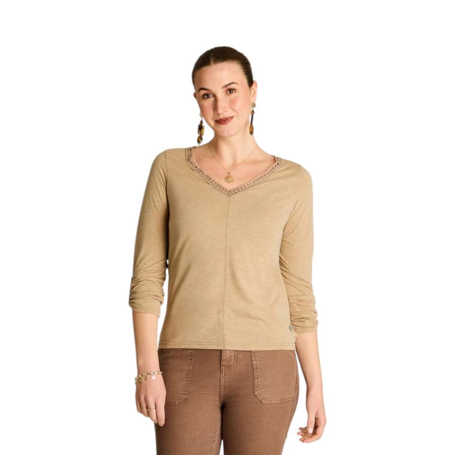 Polera Mujer Weekend by Lorenzo di Pontti Camel