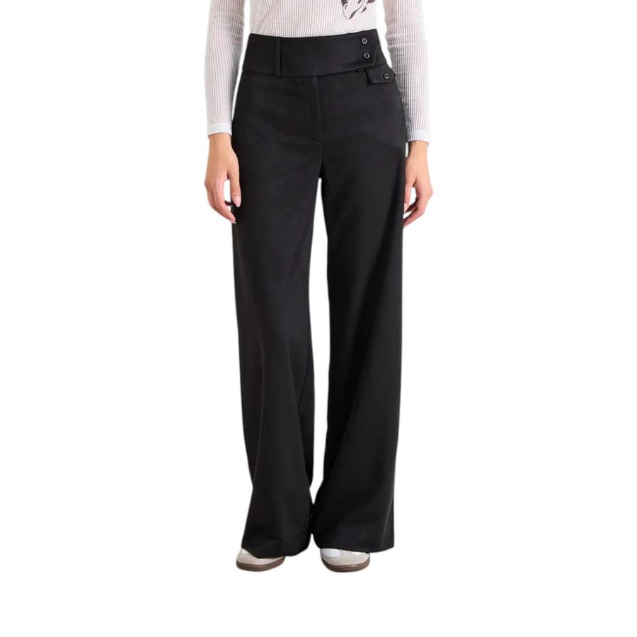 Pantalón Mujer iO Básico Recto Negro