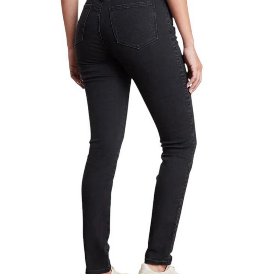 Jeans Mujer Wrangler Skinny High Rise Black Wash