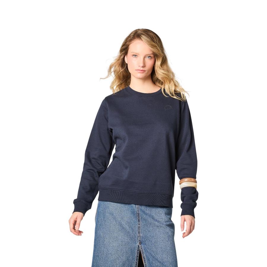 Polerón Mujer Wrangler Crewneck Regular Azul