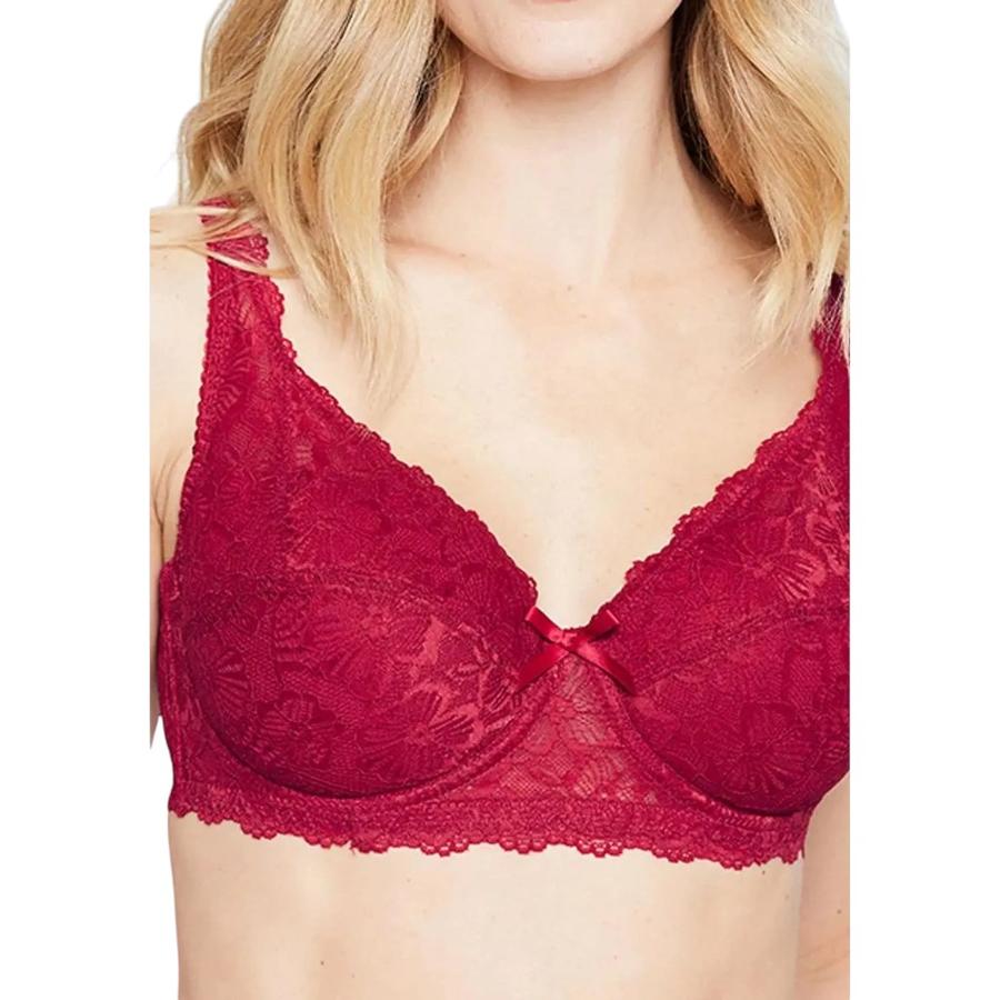 Sostén Copa C Mujer Intime Encaje Guinda 38C