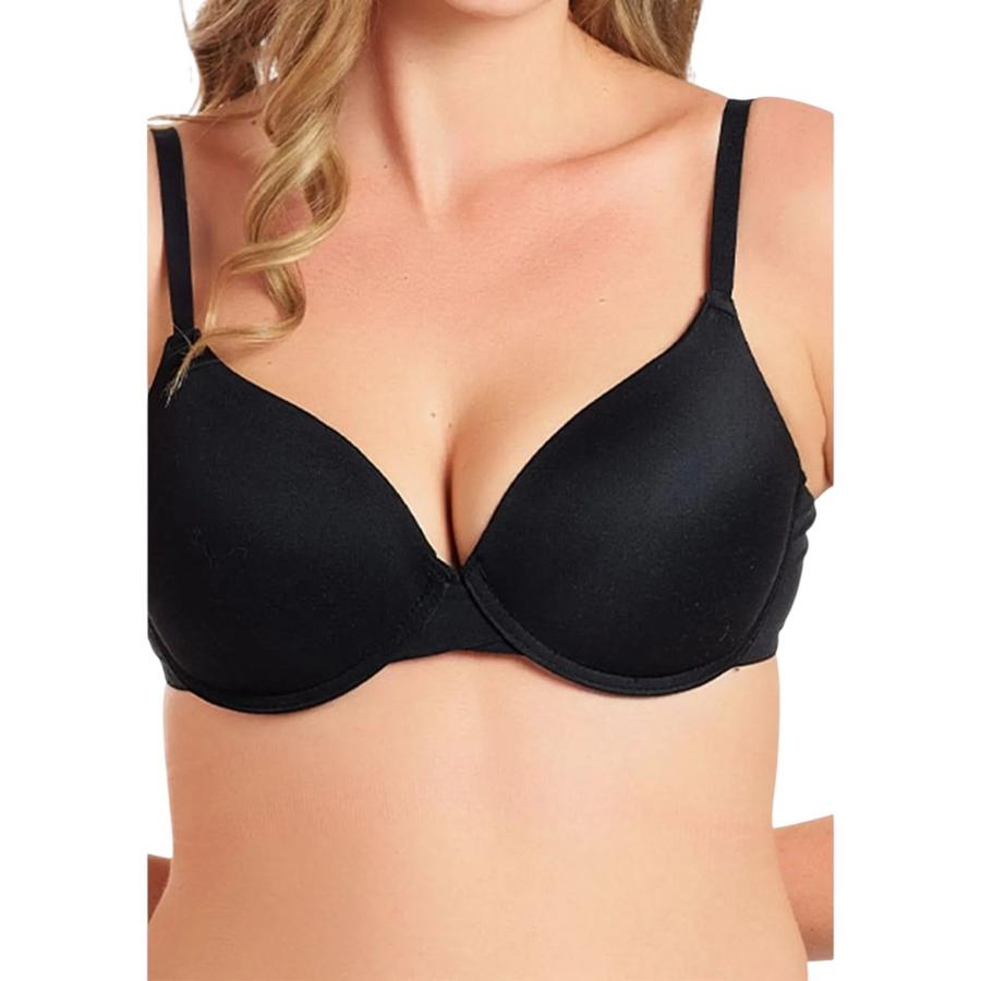 Sostén Copa C Mujer Intime Microfibra Ultra Suave Negro 40C