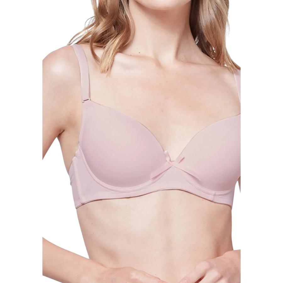 Sostén Copa B Mujer Intime Push Up Medio Microfibra Pink 38B