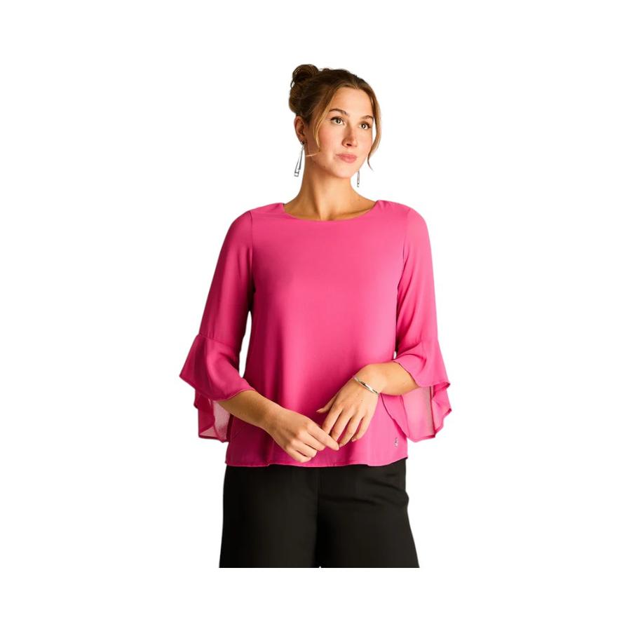 Túnica Brillo Mujer Lorenzo di Pontti 227504 Fucsia