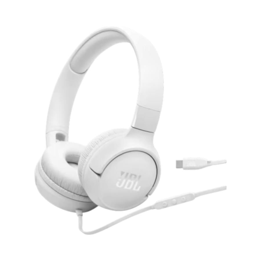 Audífonos JBL Tune 520C USB-C Blanco