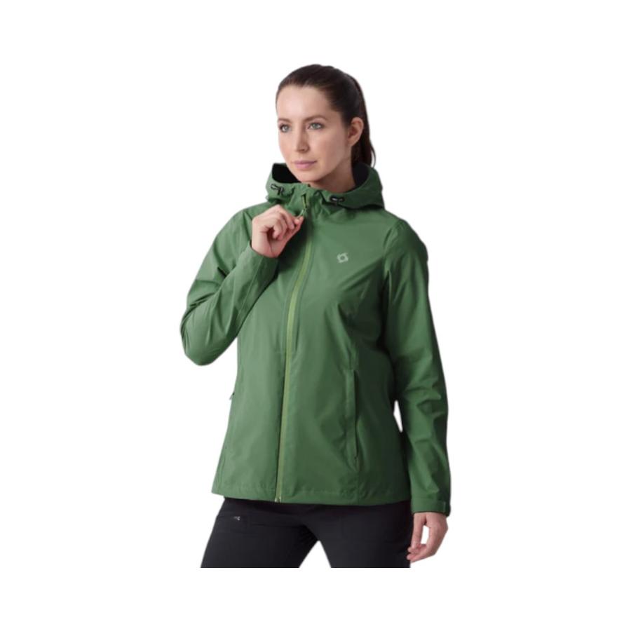 Chaqueta Impermeable Liven Mujer Doite Verde