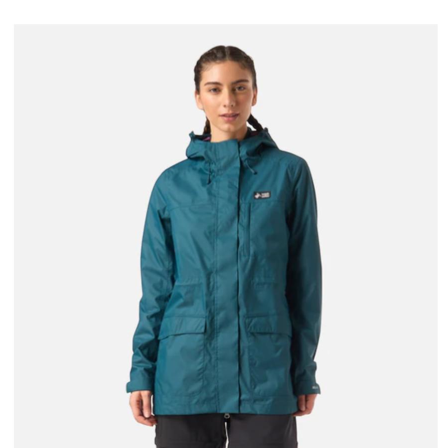 Chaqueta Mujer Kauai Haka Honu  Petróleo