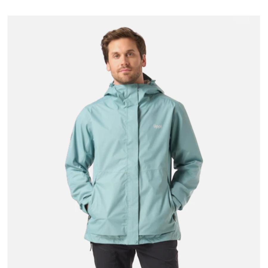 Chaqueta Hombre Blizzard B-Dry Hoody Jacket Turquesa Lippi