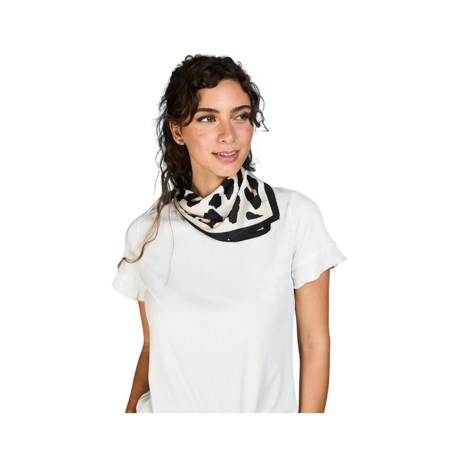 Pañuelo Print Satinado Eclipse Leonor Multicolor