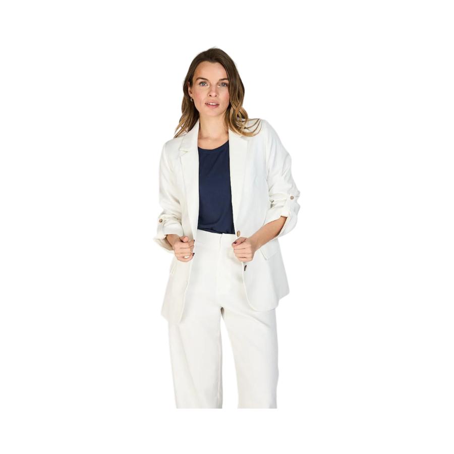 Blazer con Loop Mujer Eclipse Emma Crudo
