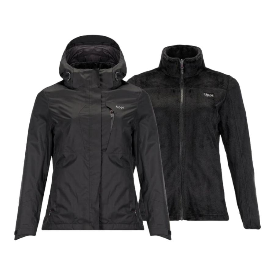 Chaqueta Mujer  Tres Cruces Fusion 3 Lippi Negro