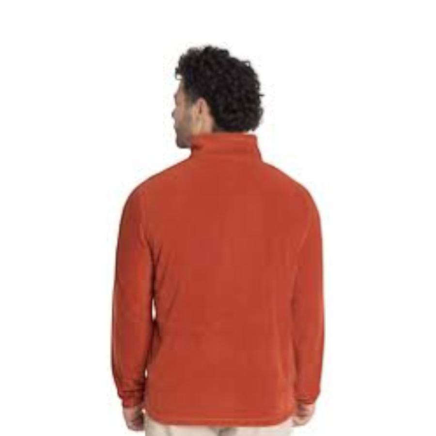 Polar Hombre Fleece Valle de la Luna Naranjo