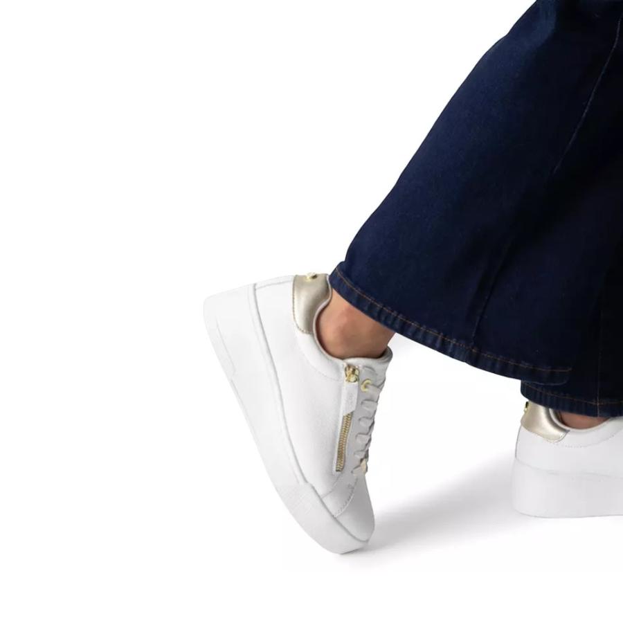 Zapatilla Cuero Mujer Gacel Lacy