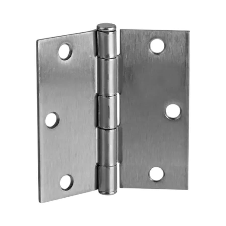 Bisagra Acero Poli 3"" x 3"" Níquel