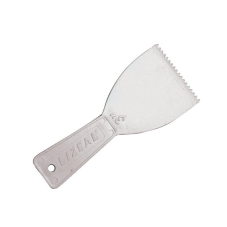 Espátula Dentada Lizcal 3"" Triangular
