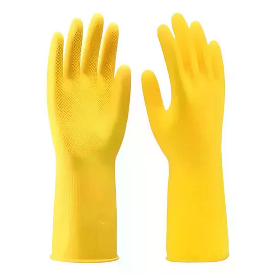 Guante Látex Amarillo