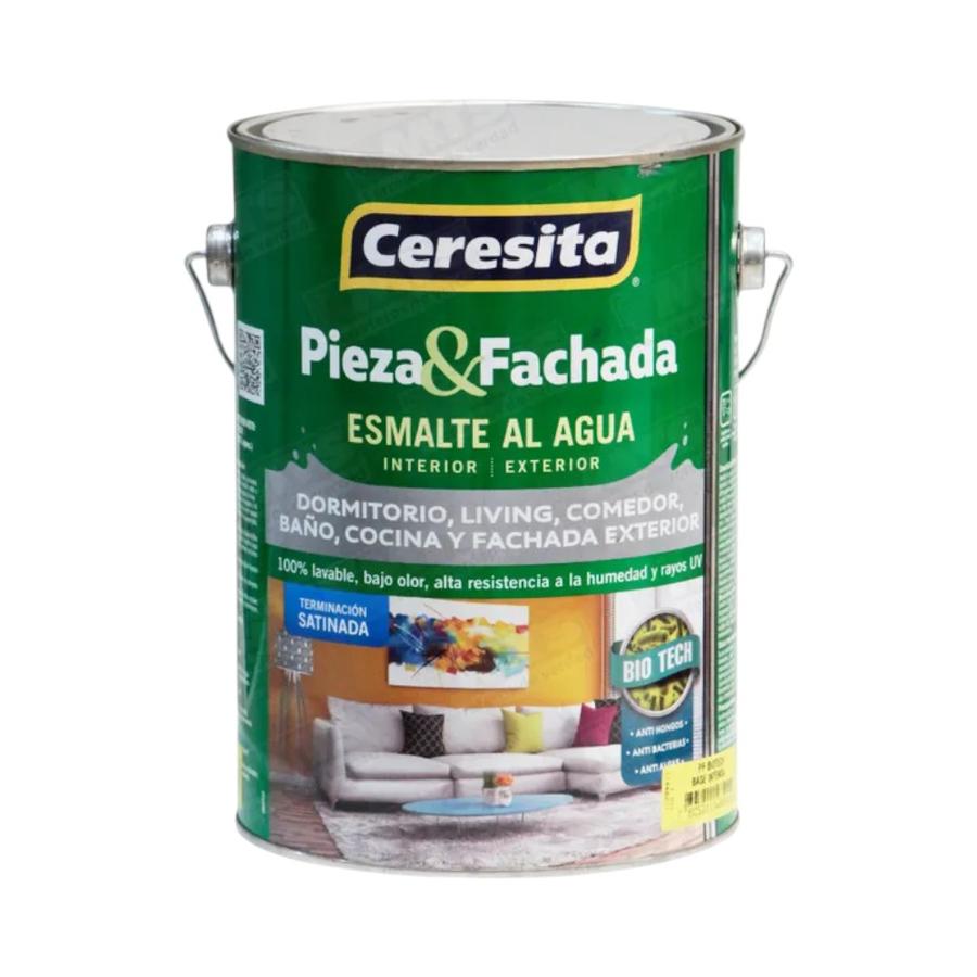Esmalte Agua Fachada Ceresita Base Intensa 4 Gl