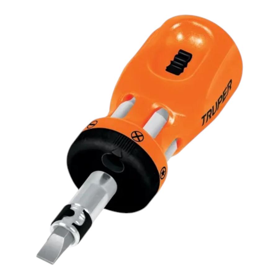 Atornillador Matraca Truper 12 Puntas
