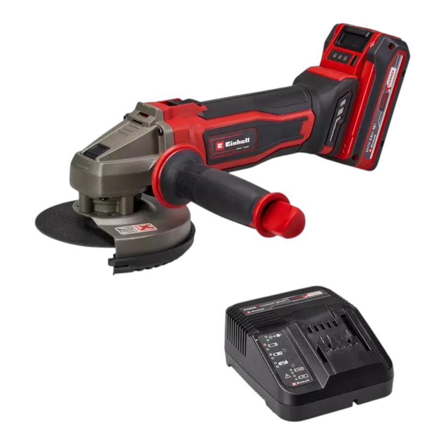 Kit Esmeril Angular Inalámbrico Einhell 4.0 Ah