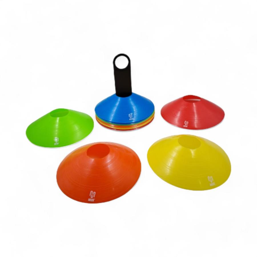 Set De 50 Conos Lentejas Entrenamiento Muuk Multicolor