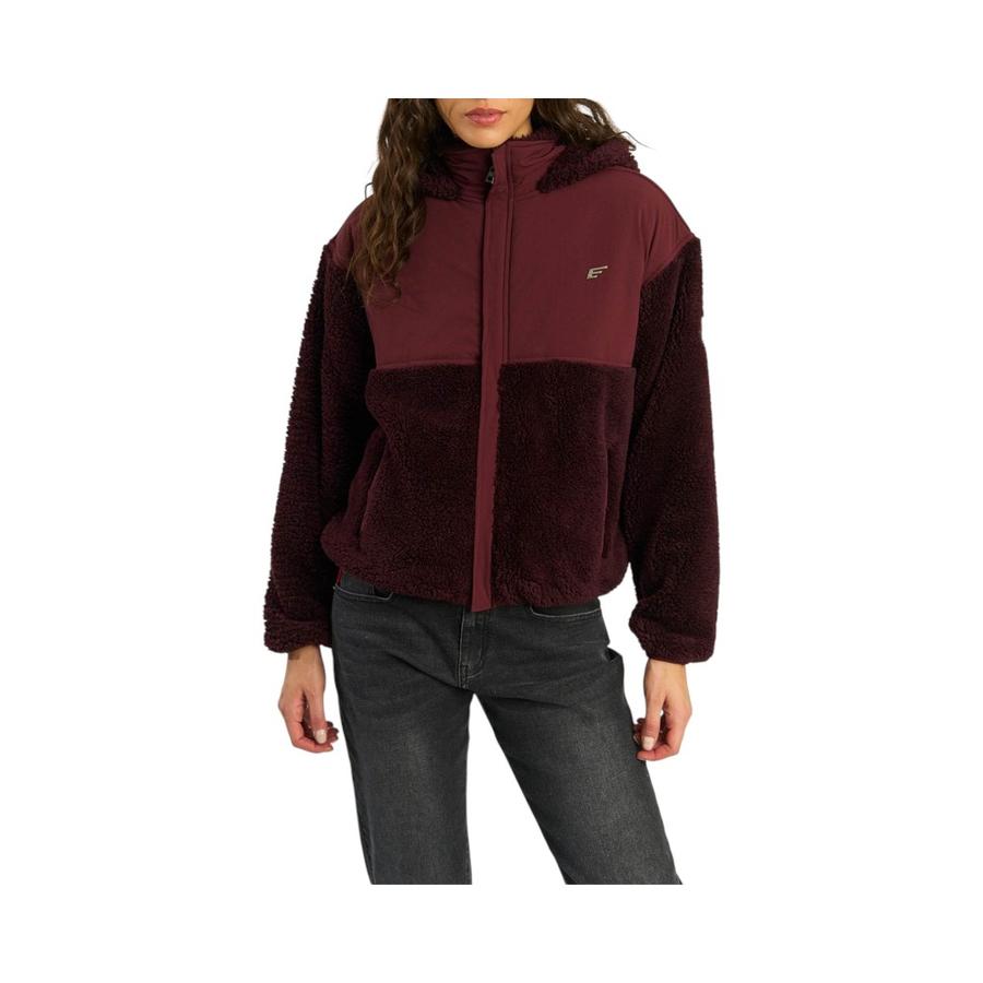 Polerón Sherpa Mujer Ellus SFP80101 Nylon Morado