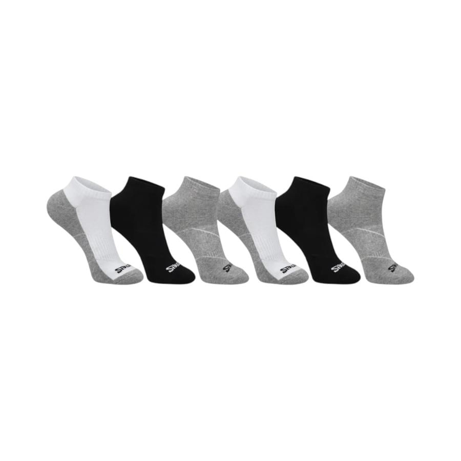 Pack 6 Calcetines Unisex 40-45 Spalding Cortos Multicolor