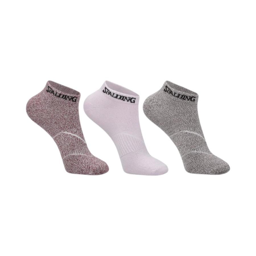 Pack 3 Calcetines Unisex 35-39 Spalding Mixed Multicolor