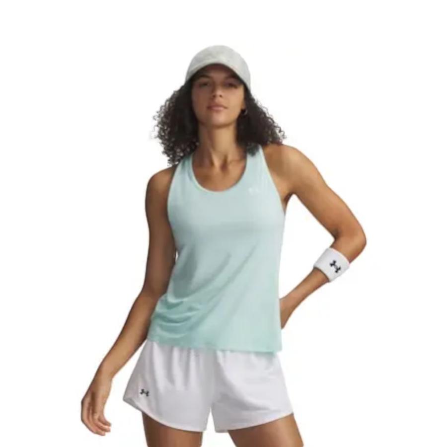 Polera Sin Mangas Mujer Under Armour Tech Knockout Verde