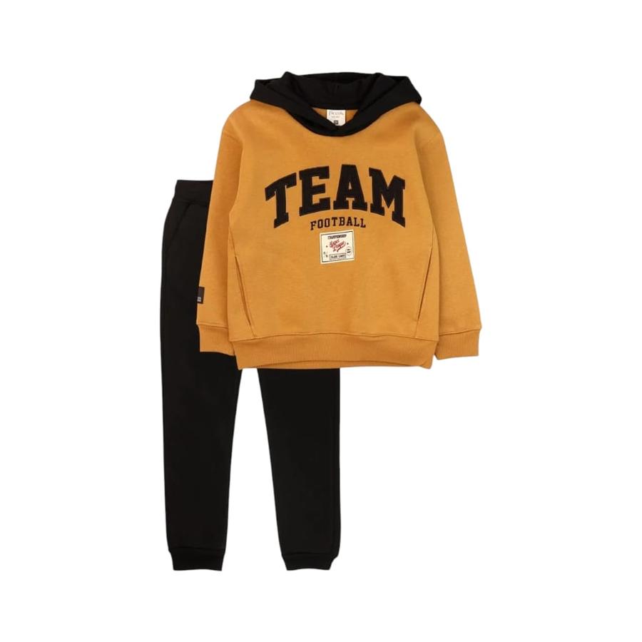 Buzo Franela Cardada Niño Ficcus Squad Camel