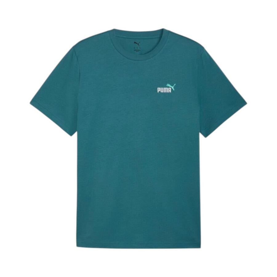 Polera Hombre Puma ESS 2 Color Small No. 1 Azul Petróleo