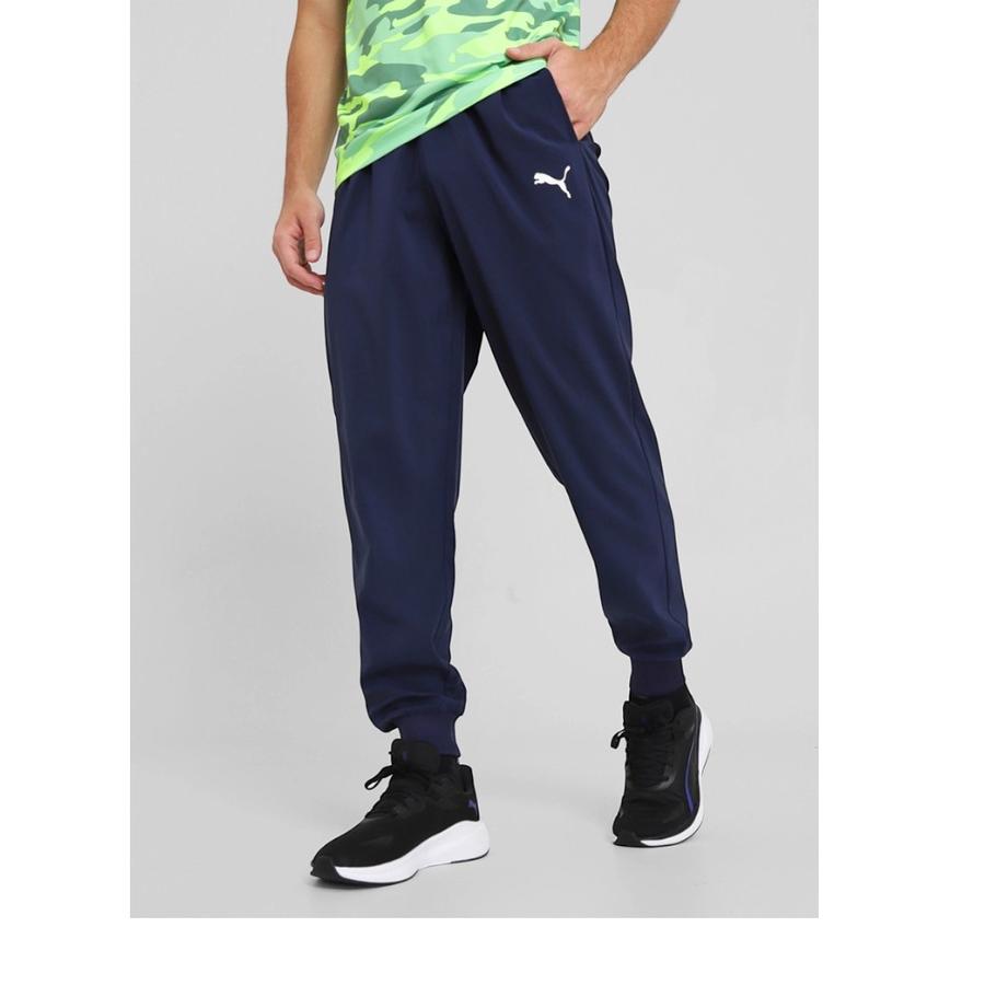 Pantalón de Buzo Hombre Puma Train Essentials Azul Marino